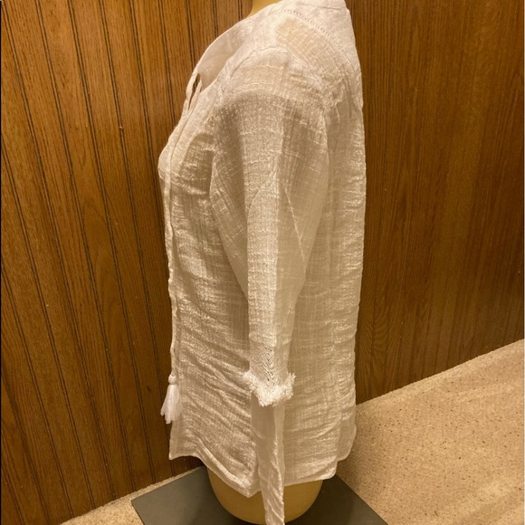 Boho Style, White Top - Picture 3 of 8